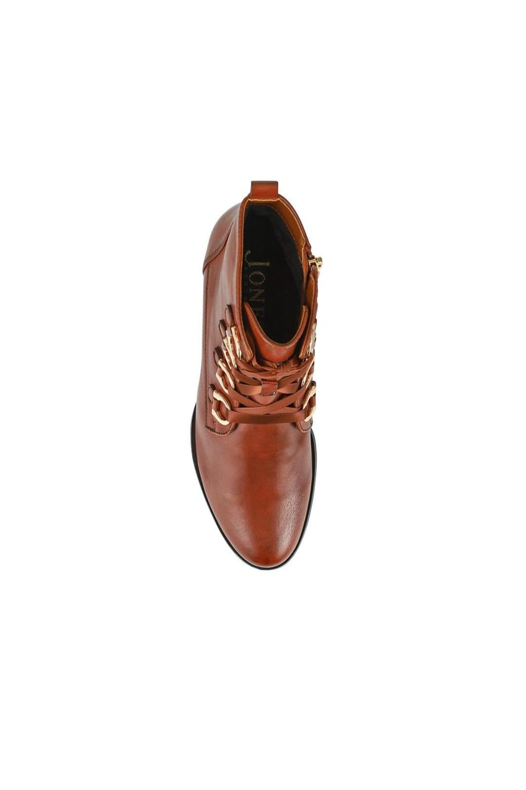 Jones Bootmaker Jones Bootmaker Women's Legacy Leather Ankle Boots in Tan - 4