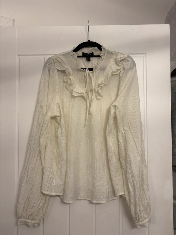 New Look New look cream blouse - 1