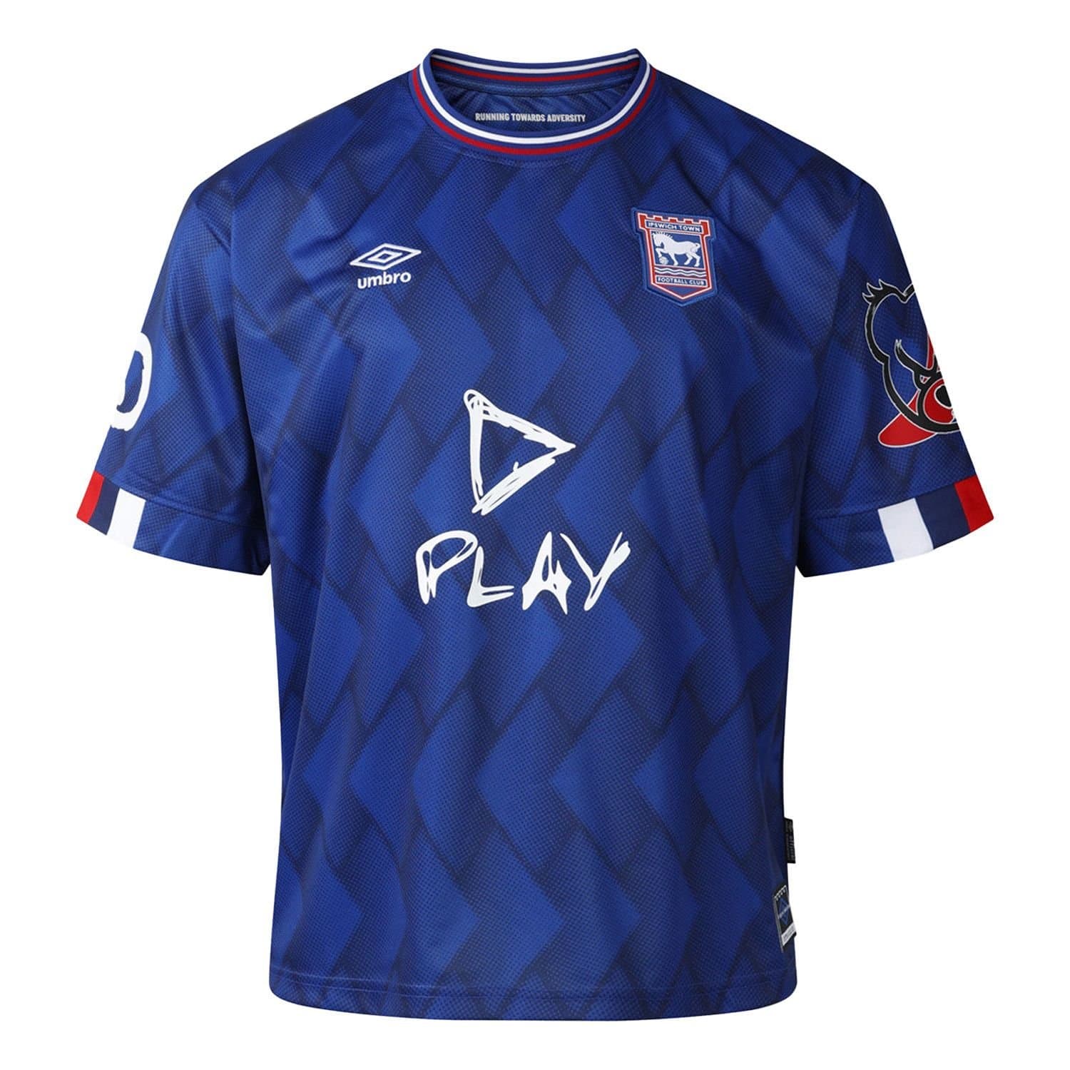 Umbro Umbro Men's Ed Sheeran Ipswich Town FC Jersey in Blue