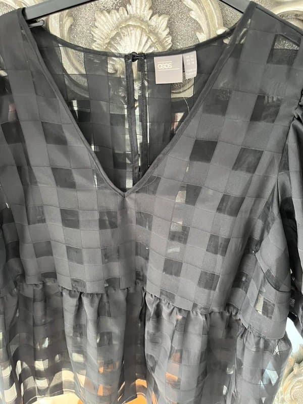 ASOS Black chiffons blouse