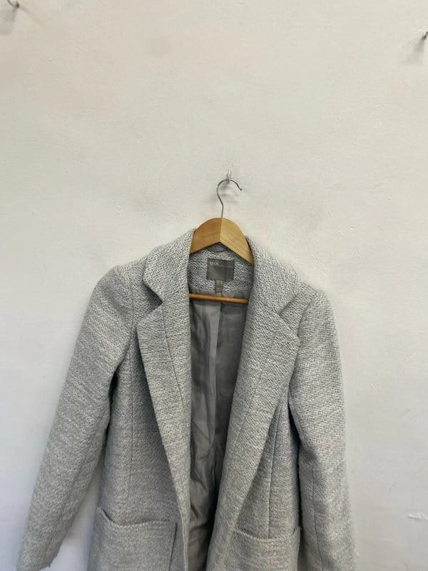 ASOS Design Grey Knit Trench Coat