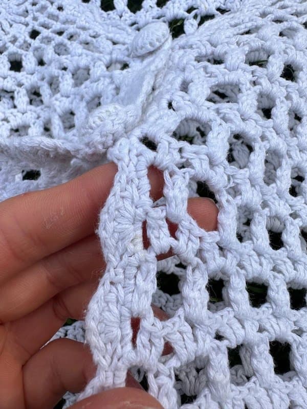 Bershka Crochet Festival Boho Knit Top