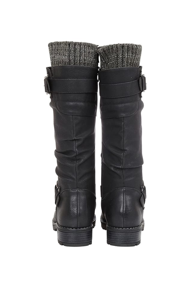 Lotus Lotus Women's Black 'Juniper' Knee High Boots - 3