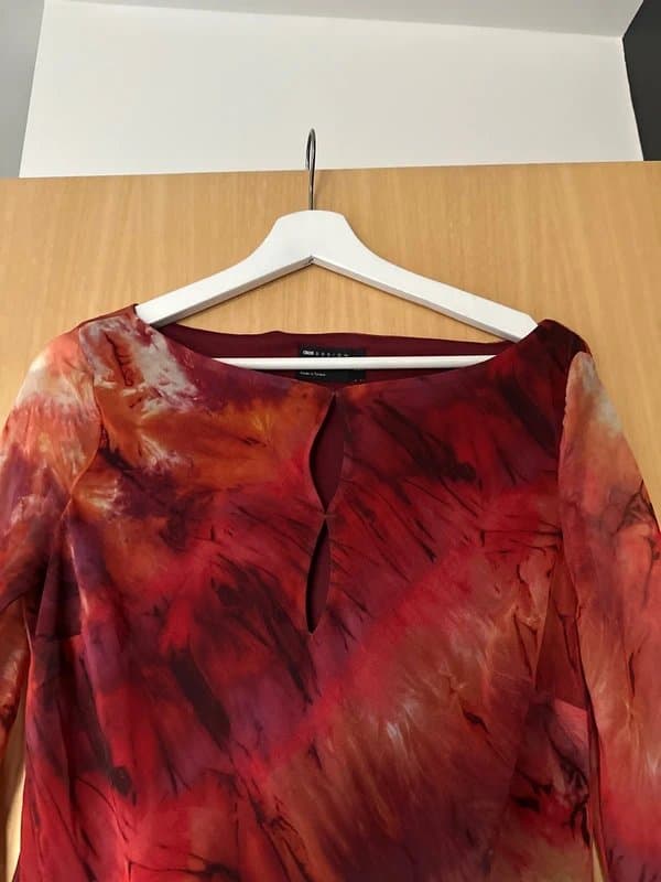 ASOS Patterned chiffon dress