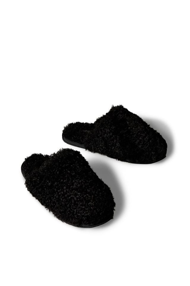 Calvin Klein Calvin Klein Women's Close Slipper Fur Black - 2