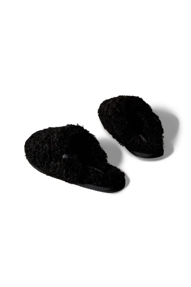Calvin Klein Calvin Klein Women's Close Slipper Fur Black - 3