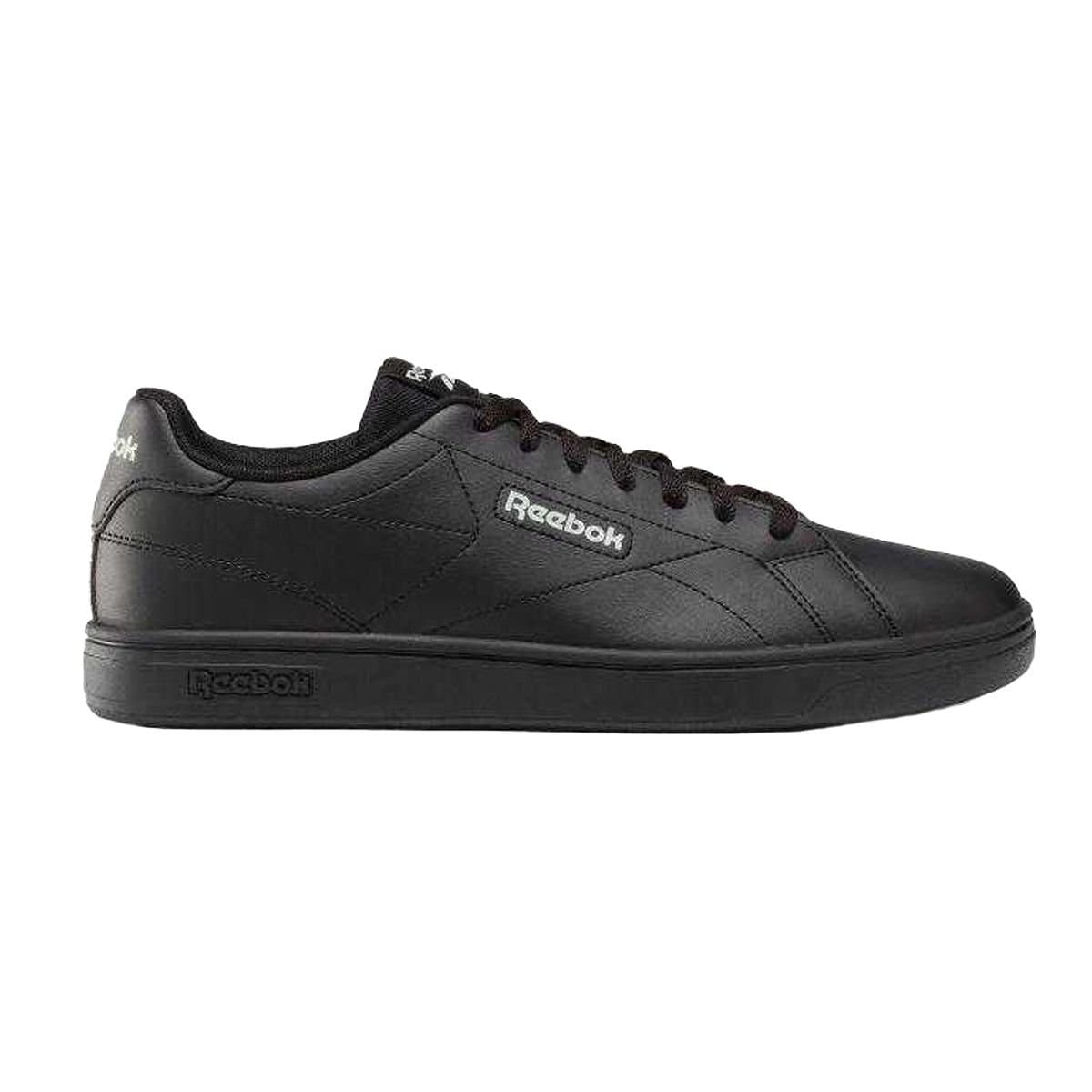 Reebok Reebok Men's Court Clean Leather Trainers in Black