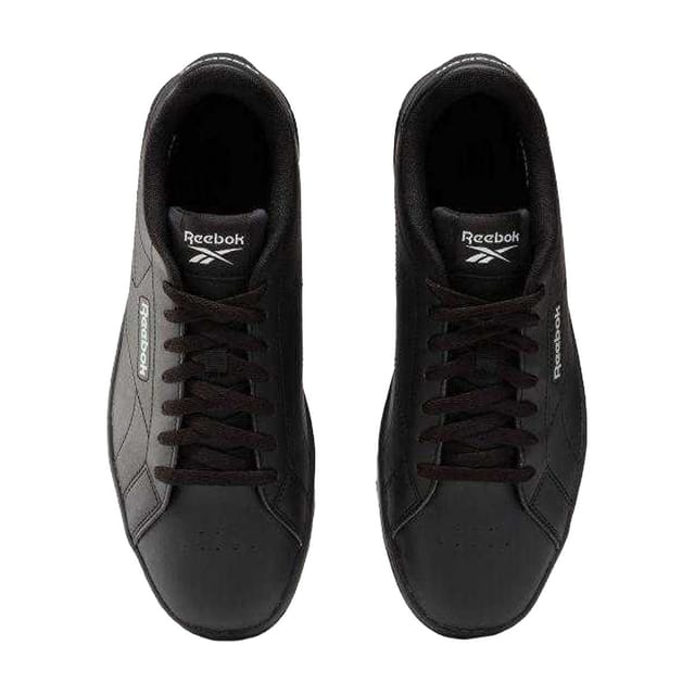 Reebok Reebok Men's Court Clean Leather Trainers in Black - 3