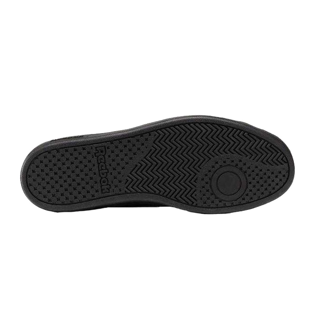 Reebok Reebok Men's Court Clean Leather Trainers in Black - 4