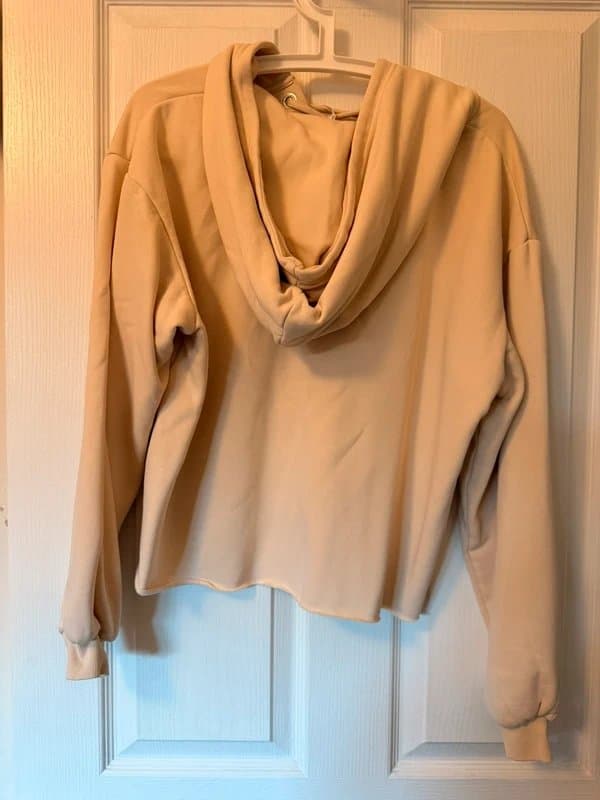 Monki Cropped hoodie