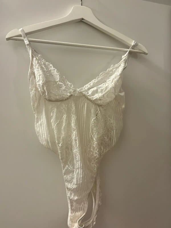 ASOS St Genies white lace body suit