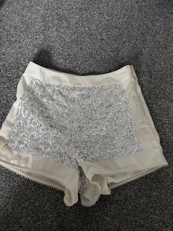 Topshop Sequin shorts