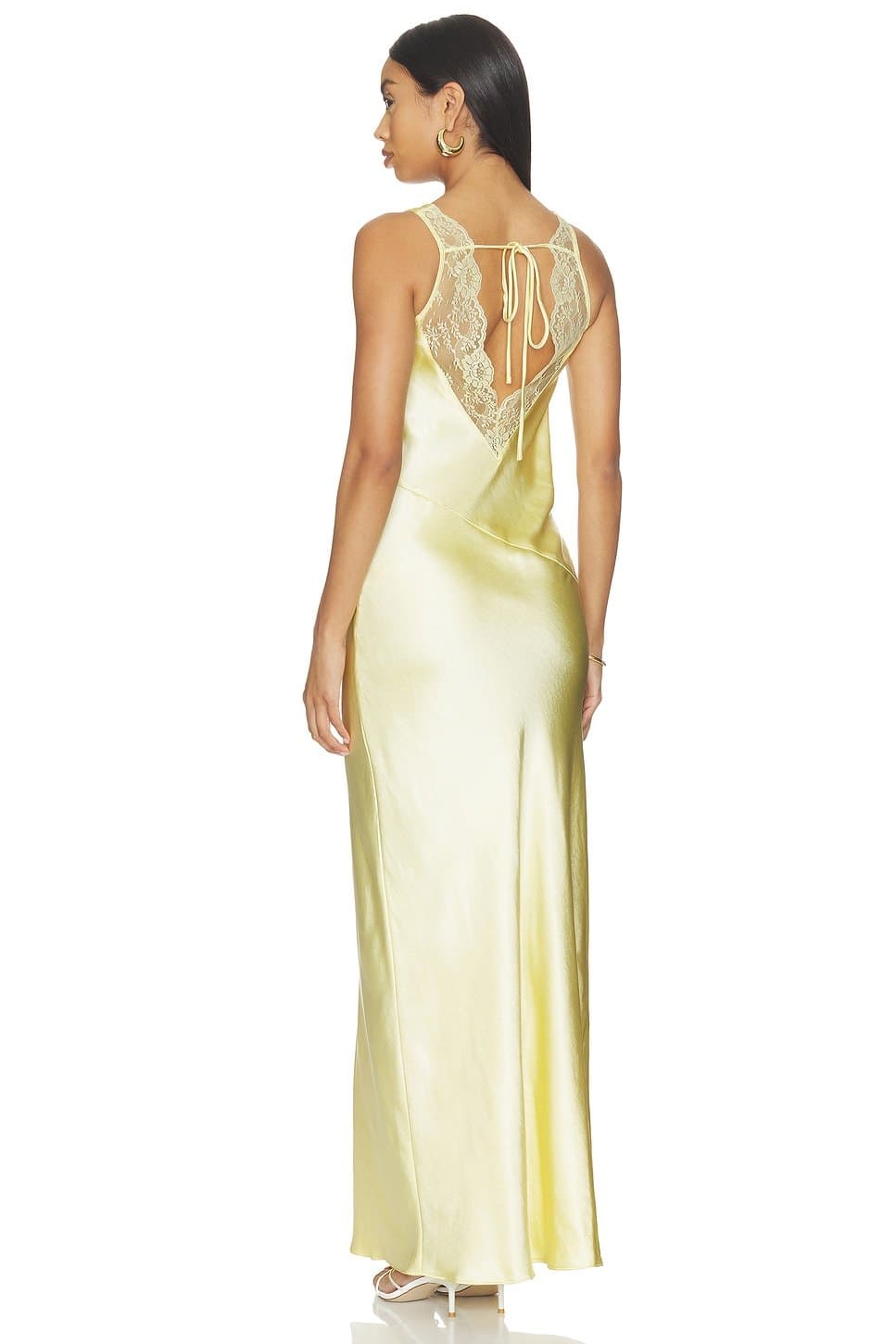 revolve Penelope Satin Maxi Dress