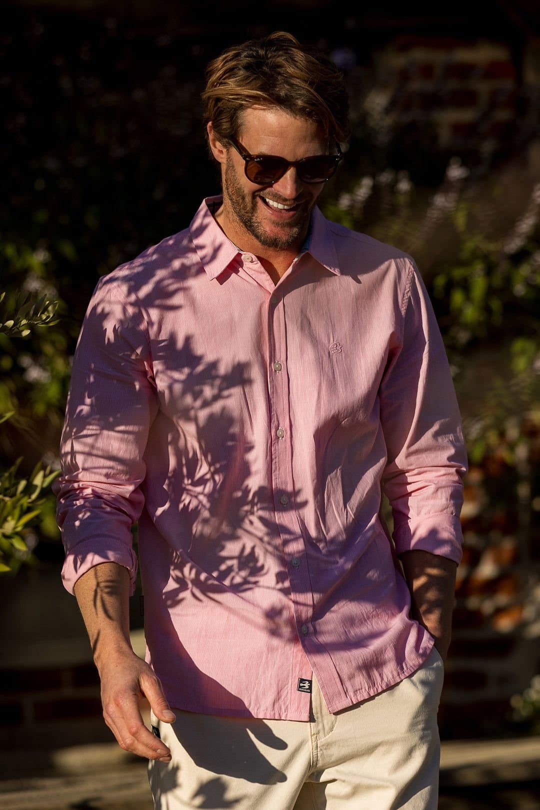Brakeburn Brakeburn Men's TAMERTON Shirt in Pink