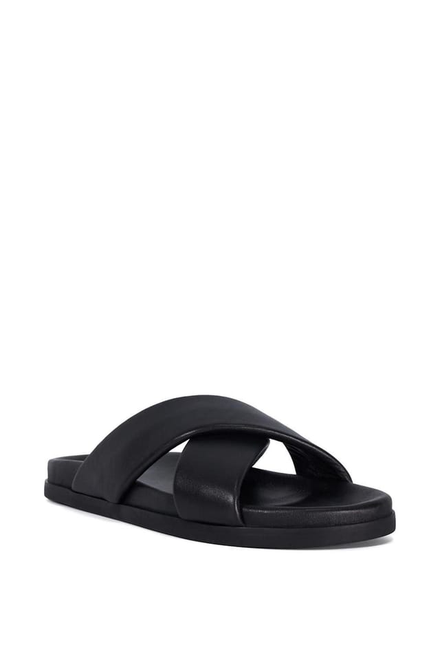 Dune London Dune London Men's 'Isaacs' Leather Sandals in Black - 2