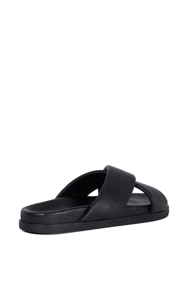 Dune London Dune London Men's 'Isaacs' Leather Sandals in Black - 3