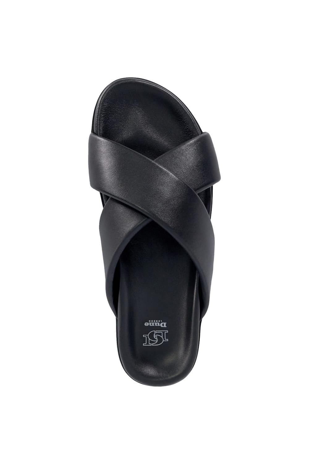 Dune London Dune London Men's 'Isaacs' Leather Sandals in Black - 4