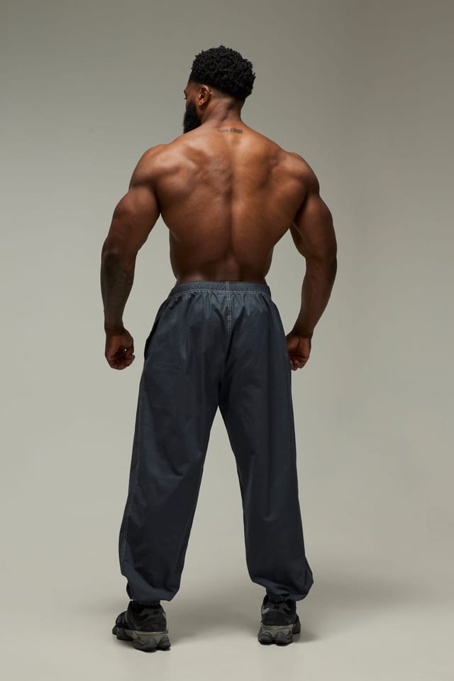 Training Dept. Training Dept. Men's Training Dept Contrast Stitch Pump Pant in Grey - 2