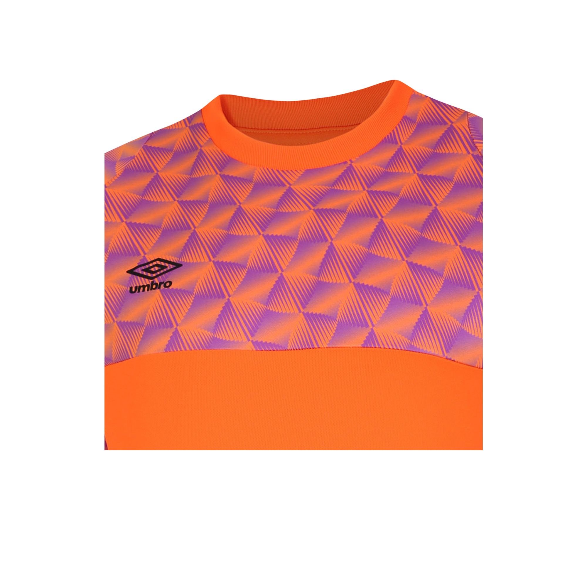Umbro Umbro Men's Flux Long-Sleeved Goalkeeper Jersey in Terracotta - 3