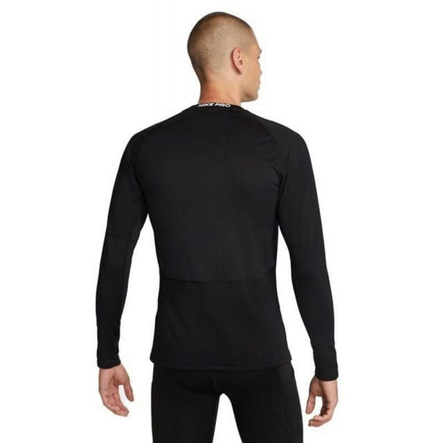 Nike Nike Men's Pro Warm Logo T-Shirt in Black - 2