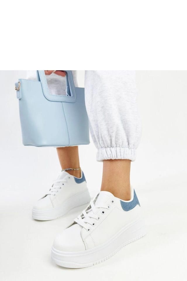 Love Lace Love Lace Women's Ottavia Platform Sneakers in with Rubber Sole Comfort in White - 3