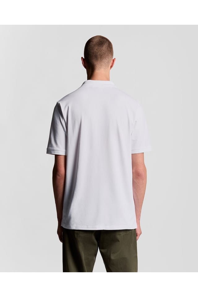 Lyle & Scott Lyle & Scott Men's Plain Polo Shirt White - 3