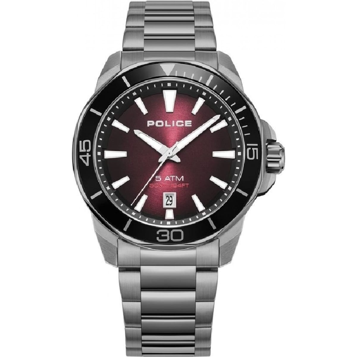 Police Police Men's PEWJH0021403 43mm Quartz Watch in Dark Grey - 1