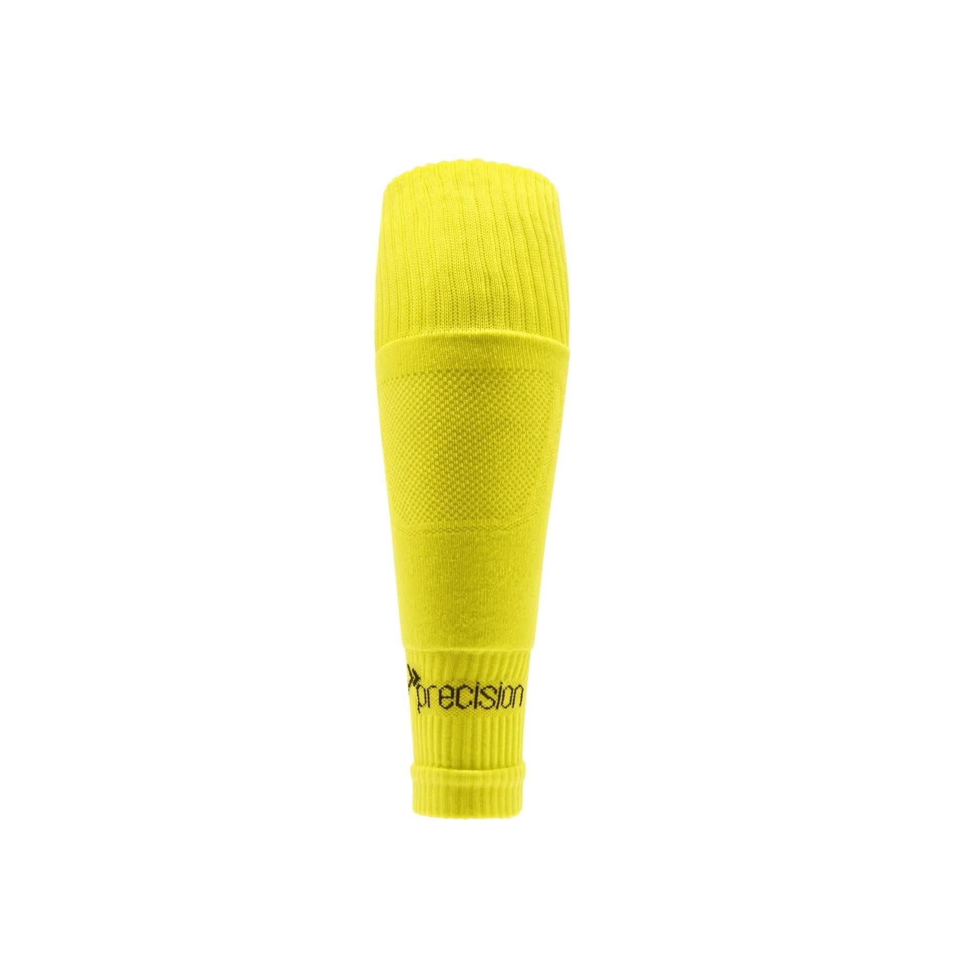 Precision Precision Men's Pro Compression Footless Socks in Yellow