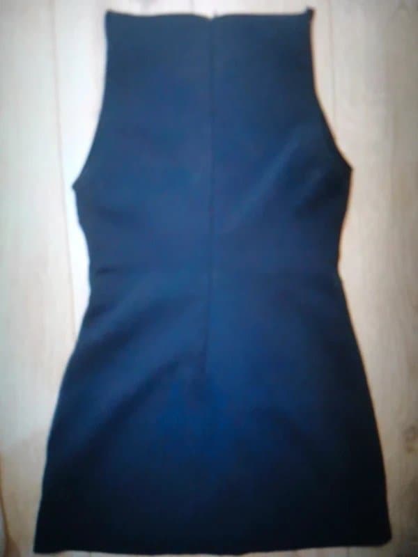Zara Zara Short Black Midi dress