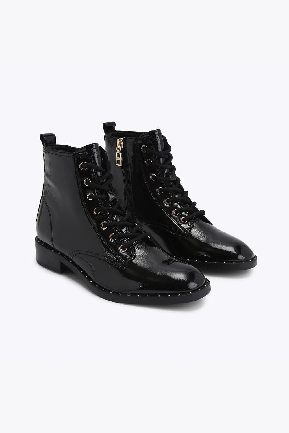 Carvela Carvela Women's 'Studio Spike' Patent Boots in Black - 4