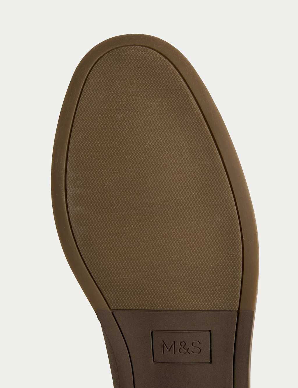 Marks & Spencer M&S Suedette Loafers Stone - 3