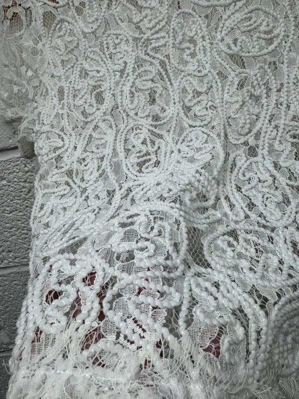 New Look Ladies New Look UK 10 Netted Top Zip Back