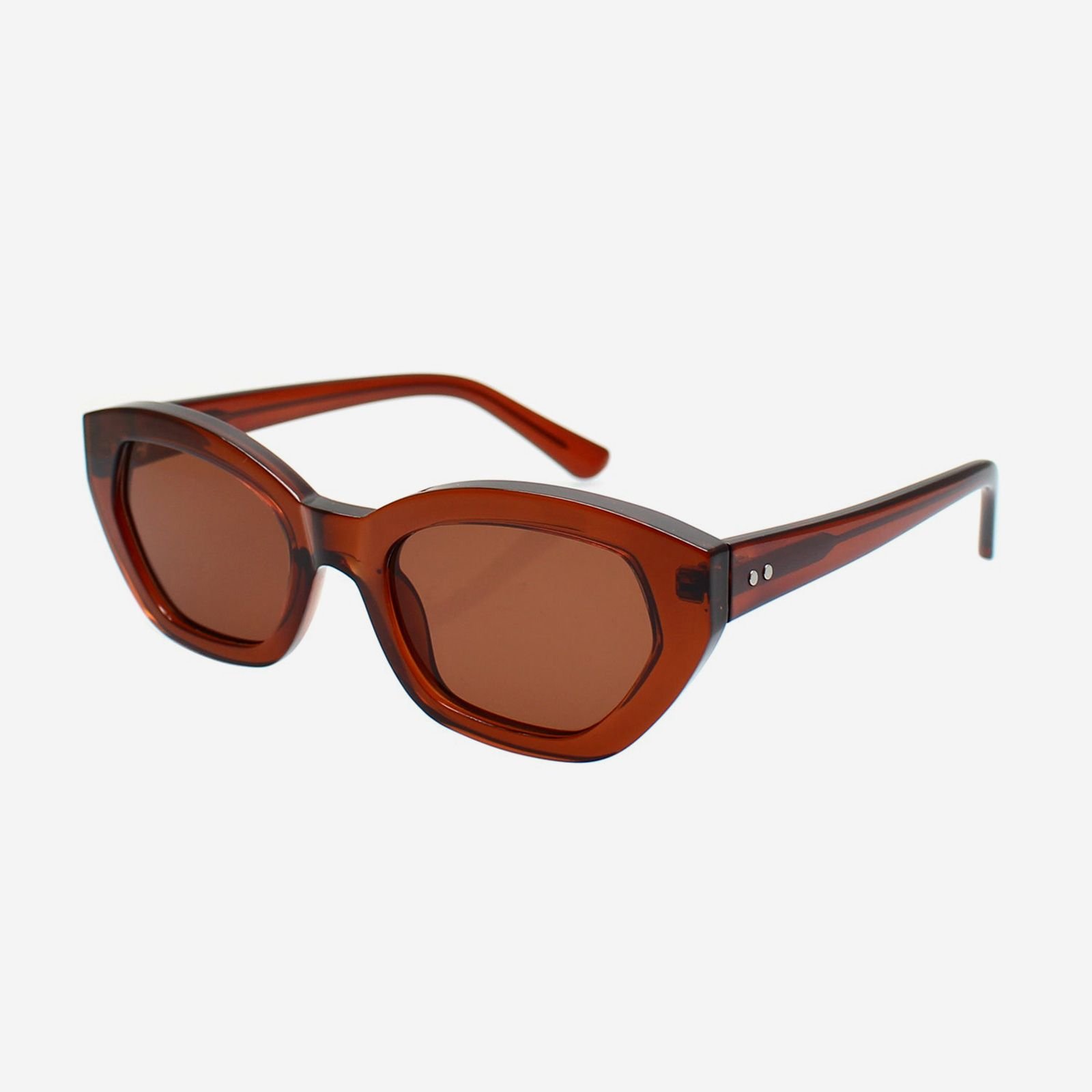 REALITY EYEWEAR REALITY EYEWEAR Women's Martine - Chocolate in Brown - 2