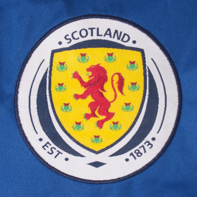 Scottish FA Scottish FA Men's Adults Shower Jacket Windbreaker in Navy - 3
