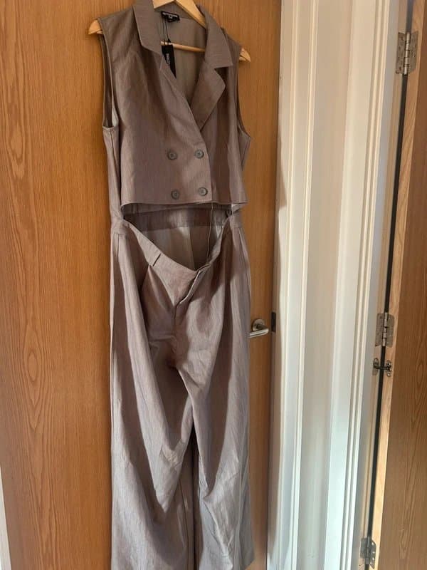 PLT Grey jumpsuit