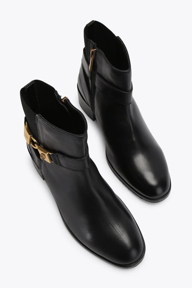 Kurt Geiger London Kurt Geiger London Women's 'Kingsley Block Heel Boot' Leather Boots in Black - 2