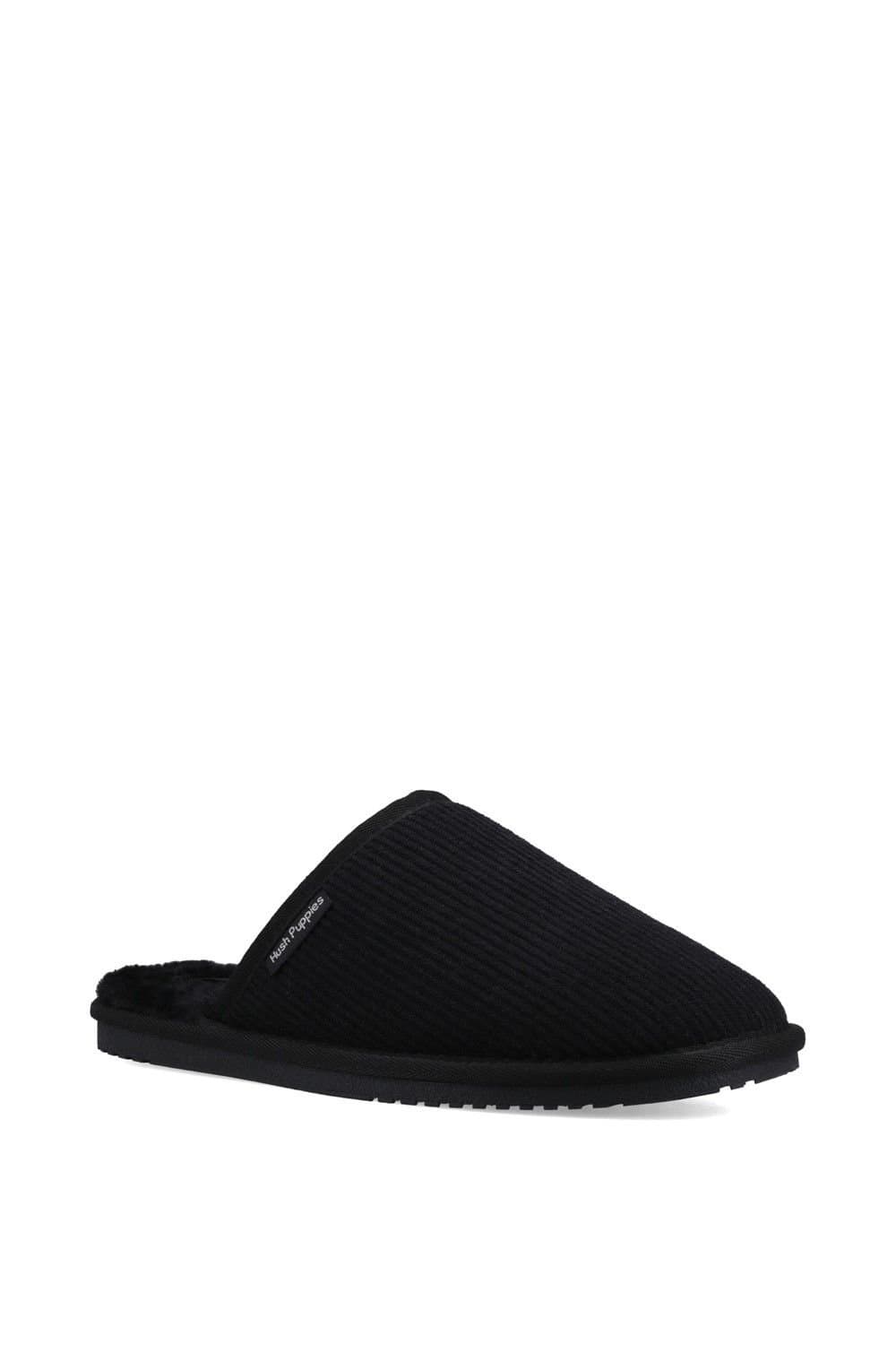 Hush Puppies Hush Puppies Men's Coady Cord Slipper in Black