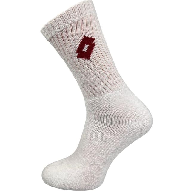 Lotto Lotto Men's Terrycloth Socks (Pack of 3) in White - 3