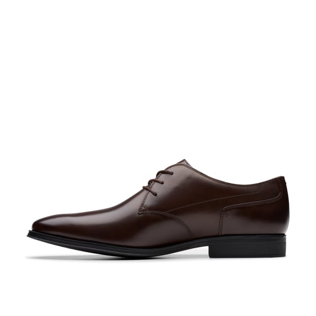 Clarks Clarks Men's Paulton Lace Brown Derby Shoes, Lace Up - 2