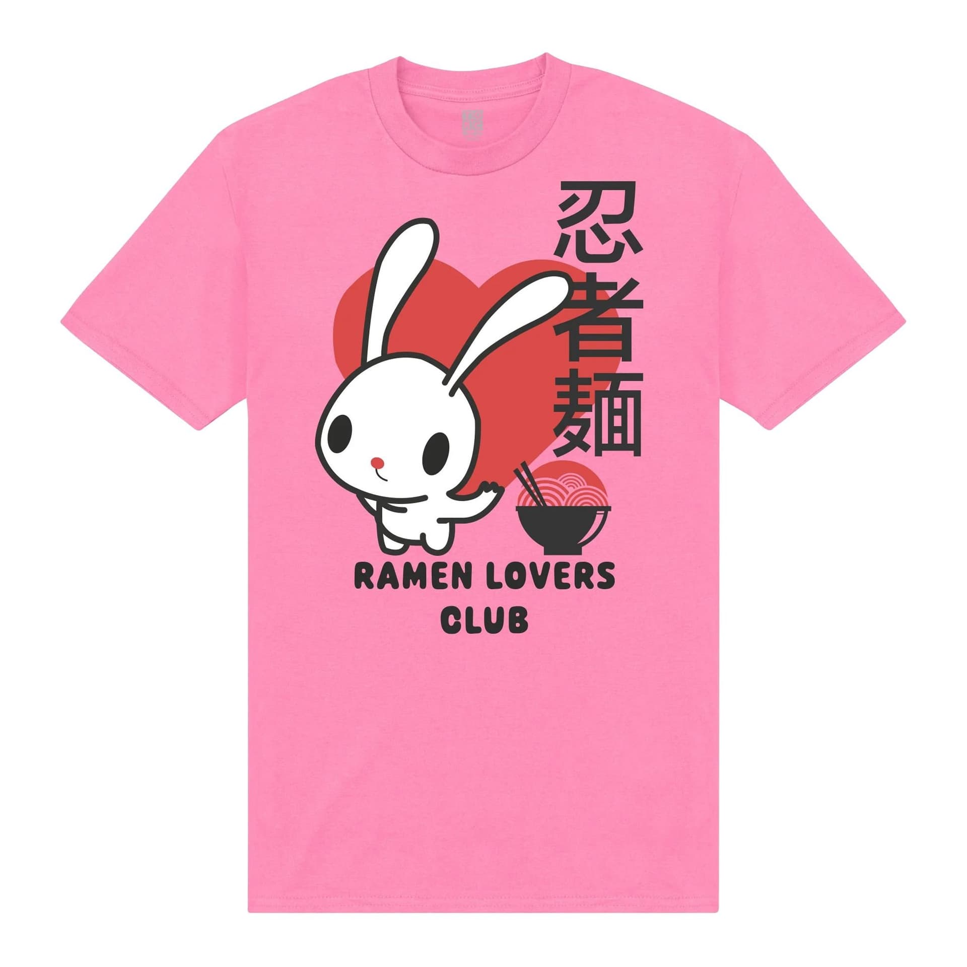 TORC TORC Men's Ramen Lovers Club Bunny T-Shirt in Pink