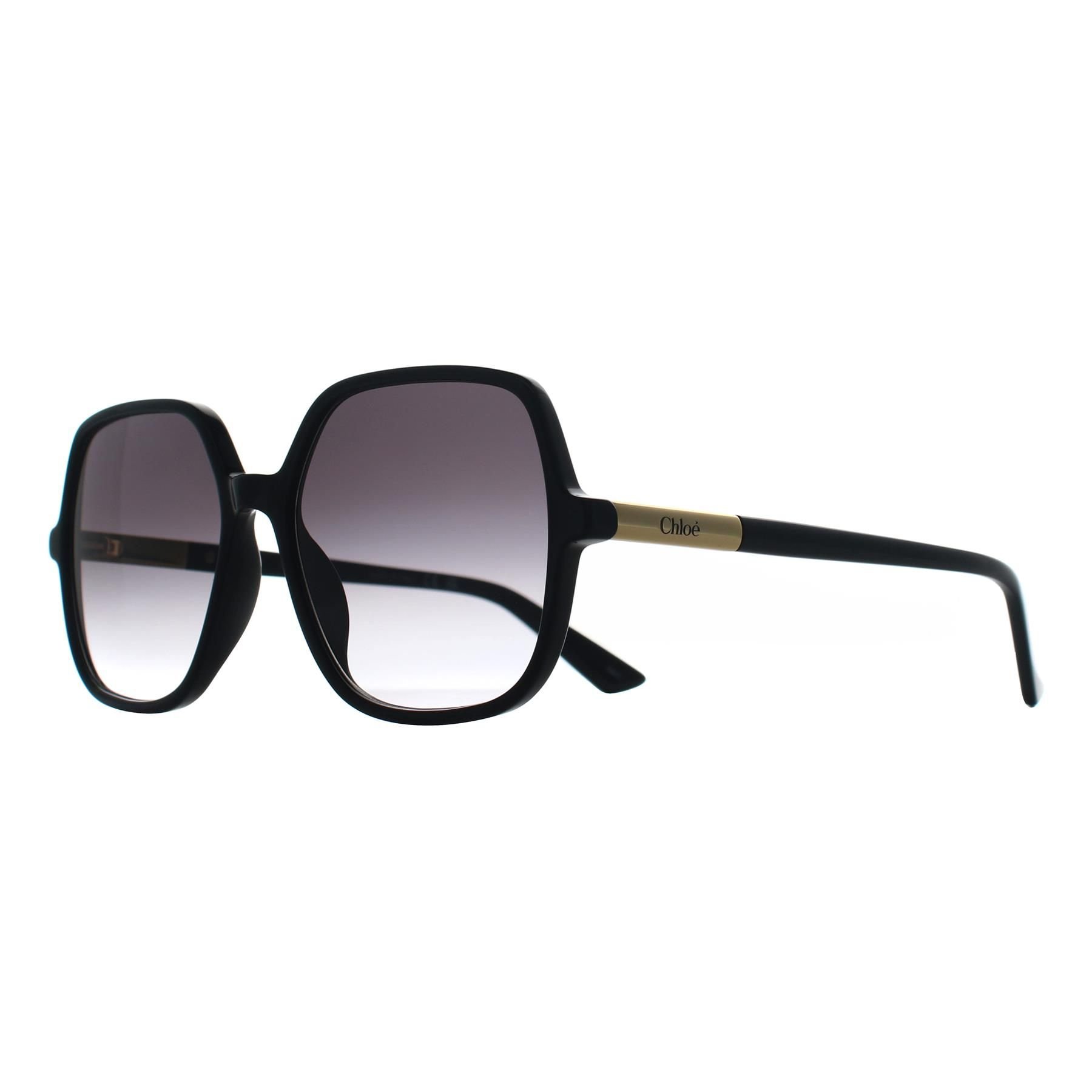 Chloé Chloé Women's Square Black Grey Gradient CH0362S - 2