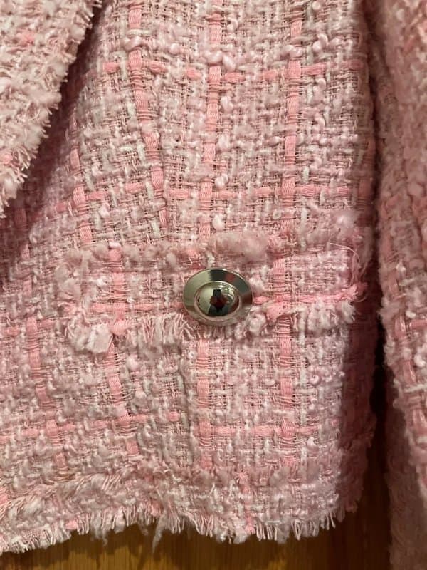 Bershka Bershka Pink Blazer Size Small