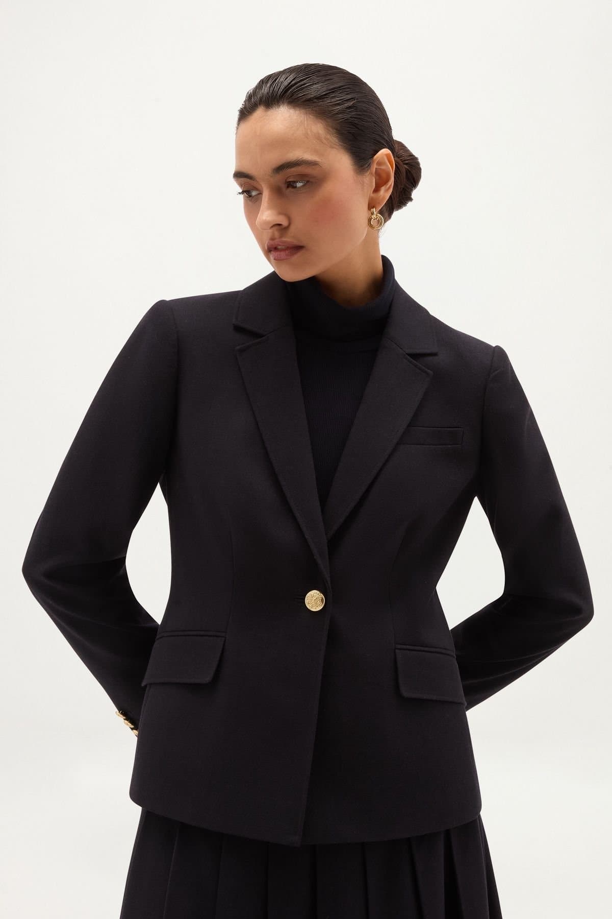 Hobbs London Hobbs London Women's Paige Jacket in Dark Navy