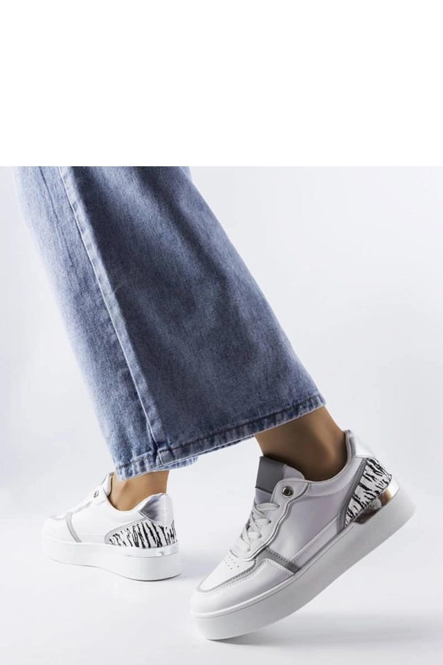 Love Lace Love Lace Women's Tooele Platform Lace Up Sneakers Summer Comfort Rubber Sole in White - 2