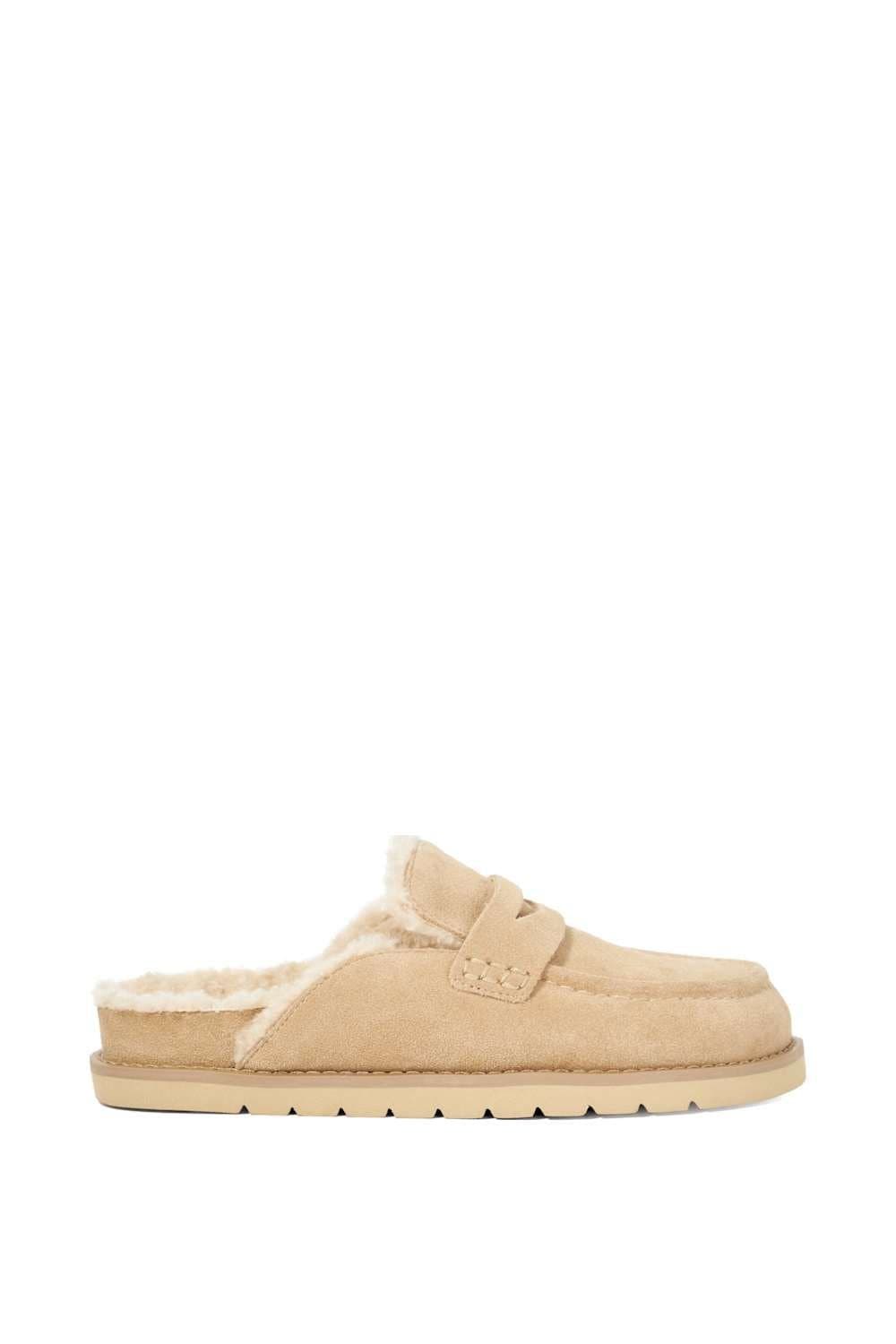 Dune London Dune London Women's 'Goldys' Suede Mules in Brown