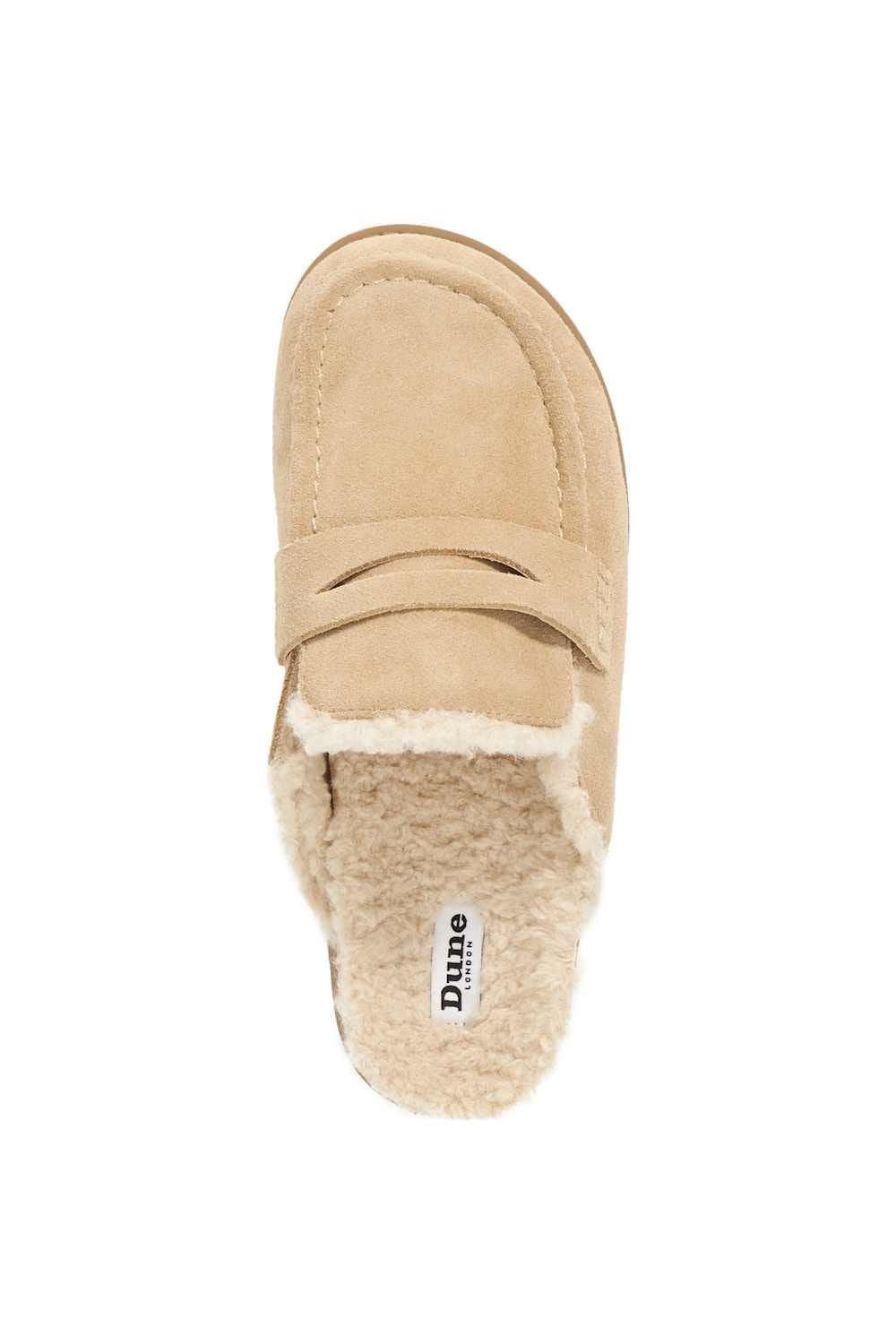 Dune London Dune London Women's 'Goldys' Suede Mules in Brown - 4