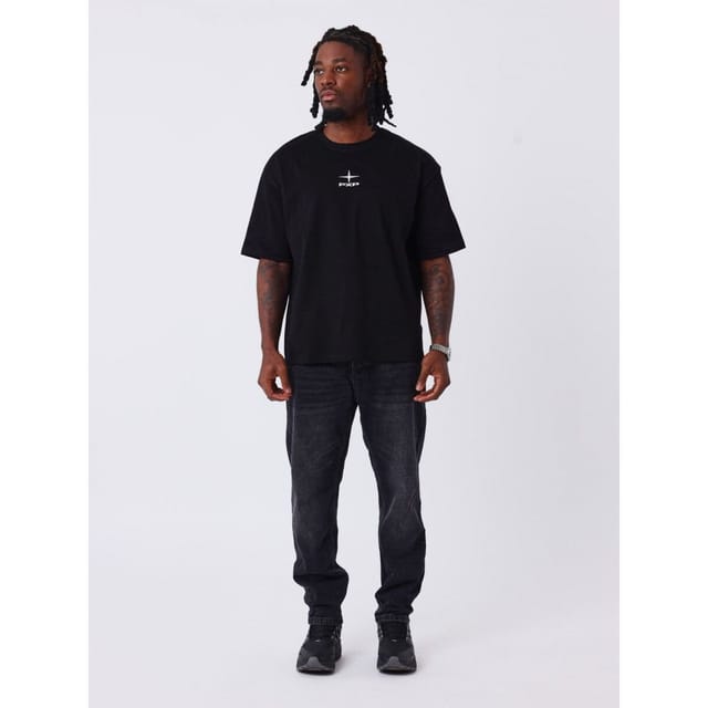 Project X Paris Project X Paris Men's Embroidered T-Shirt in Black - 2