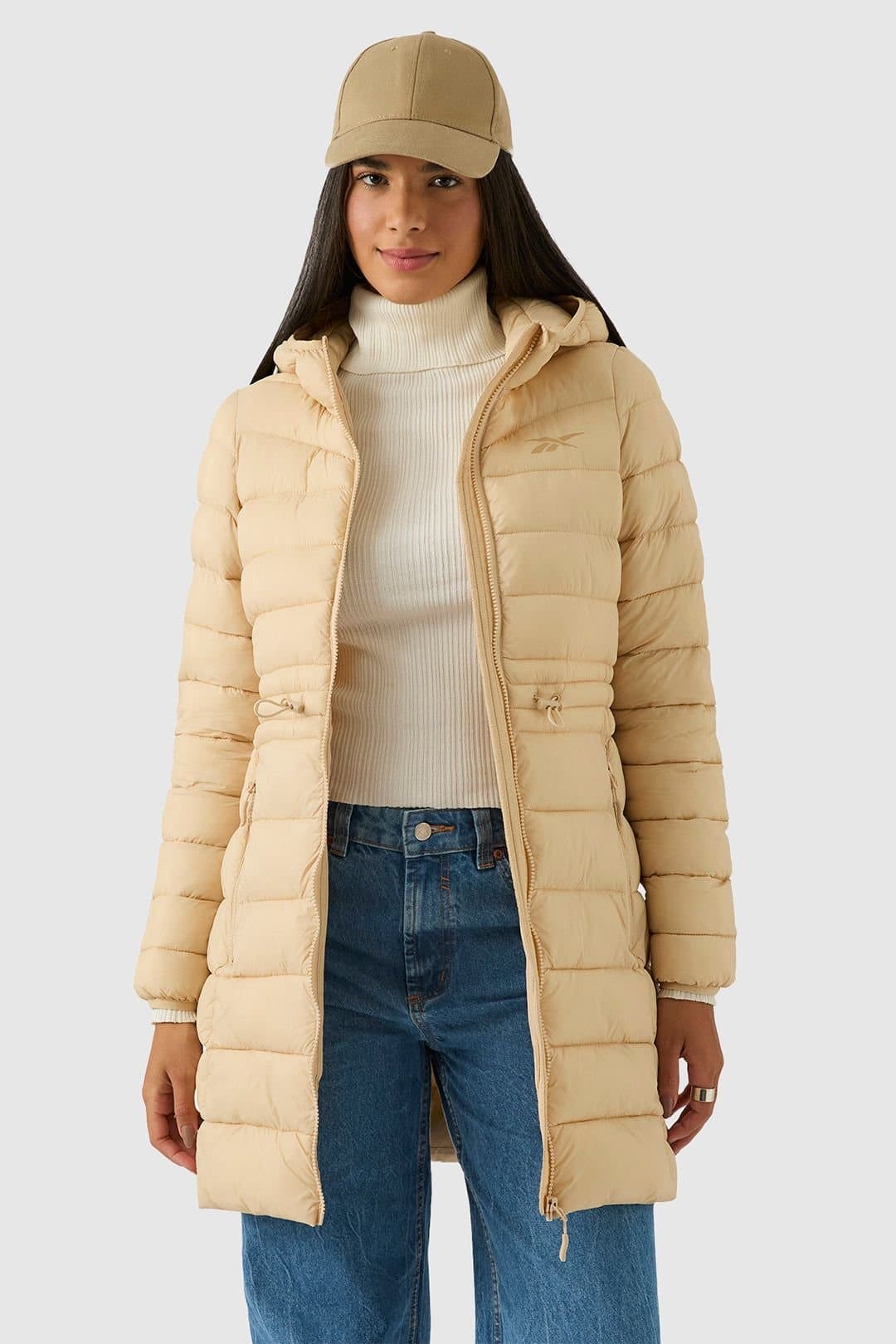 Reebok Reebok Women's Long Glacier Shield in Off-White