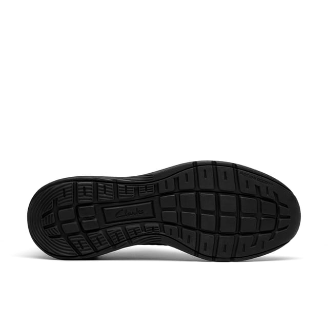 Clarks Clarks Men's Motion Trek IN Black Knit Slip Ons, Trainers, Lace Up - 3