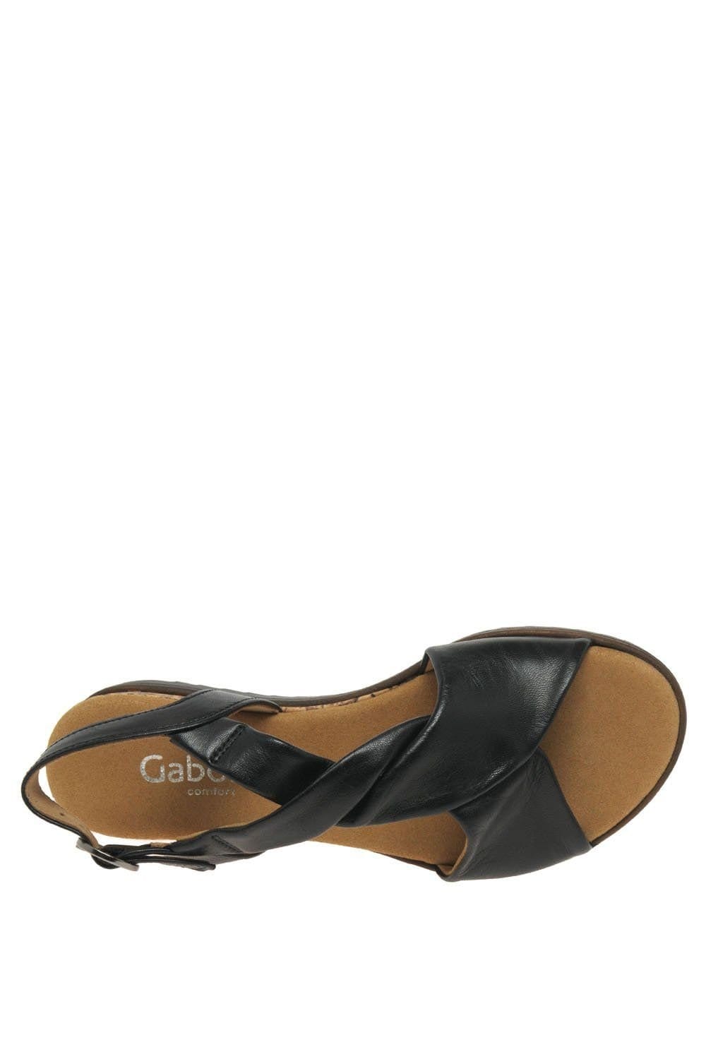 Gabor Gabor Women's 'Rich' Low Heeled Sandals in Black - 4